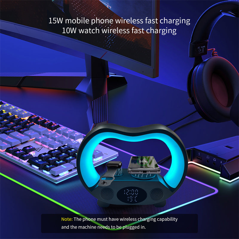 Ultimate 6-in-1 Smart Night Light & Bluetooth Speaker