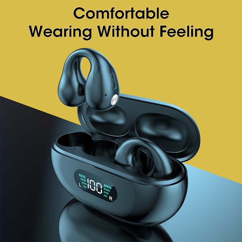 Ambie Style Bone Conduction Ear-Clip Wireless Headphones