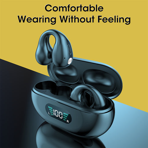 Ambie Style Bone Conduction Ear-Clip Wireless Headphones
