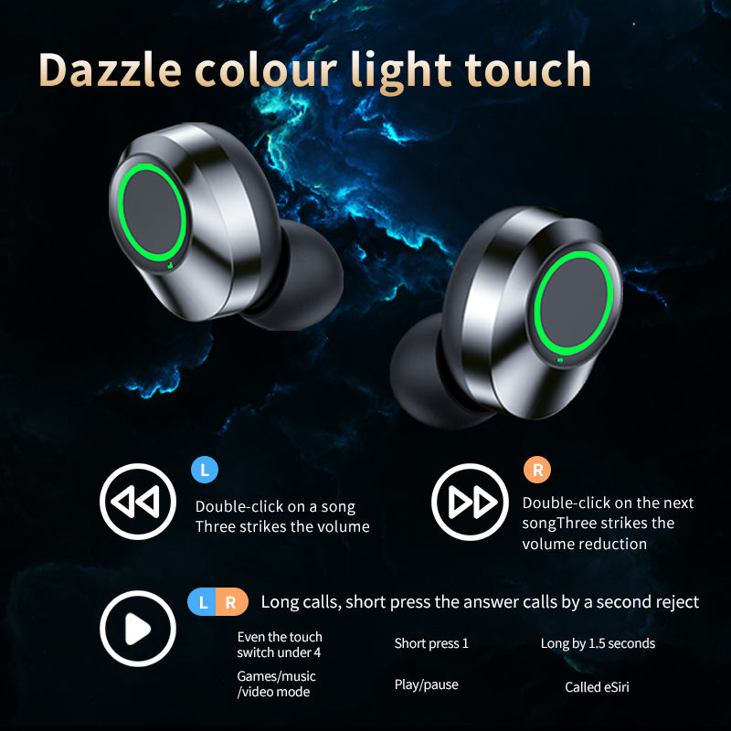 YD03 TWS Wireless Smart Digital Display Headset