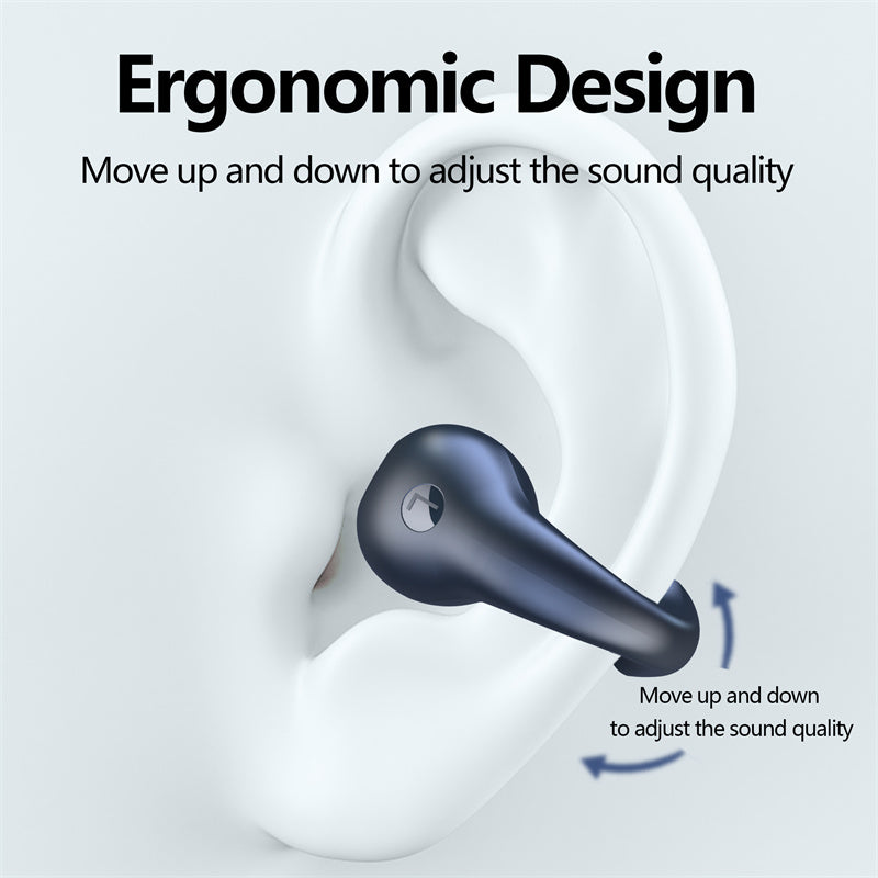 Ambie Style Bone Conduction Ear-Clip Wireless Headphones