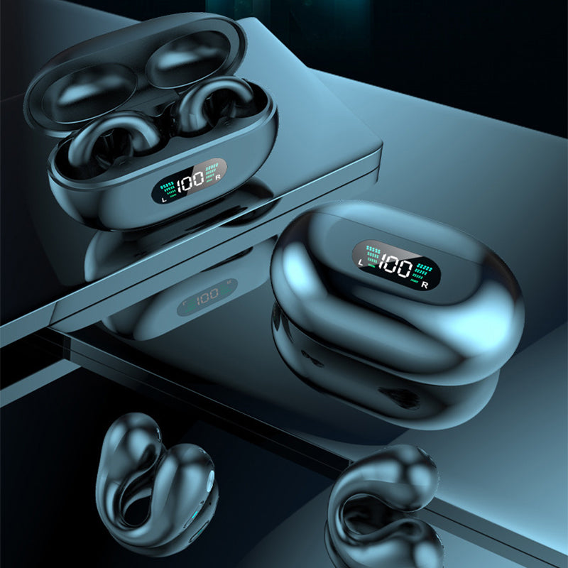 Ambie Style Bone Conduction Ear-Clip Wireless Headphones