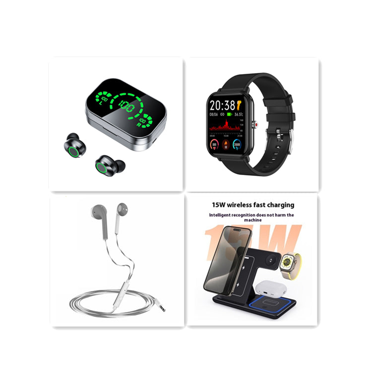 YD03 TWS Wireless Smart Digital Display Headset