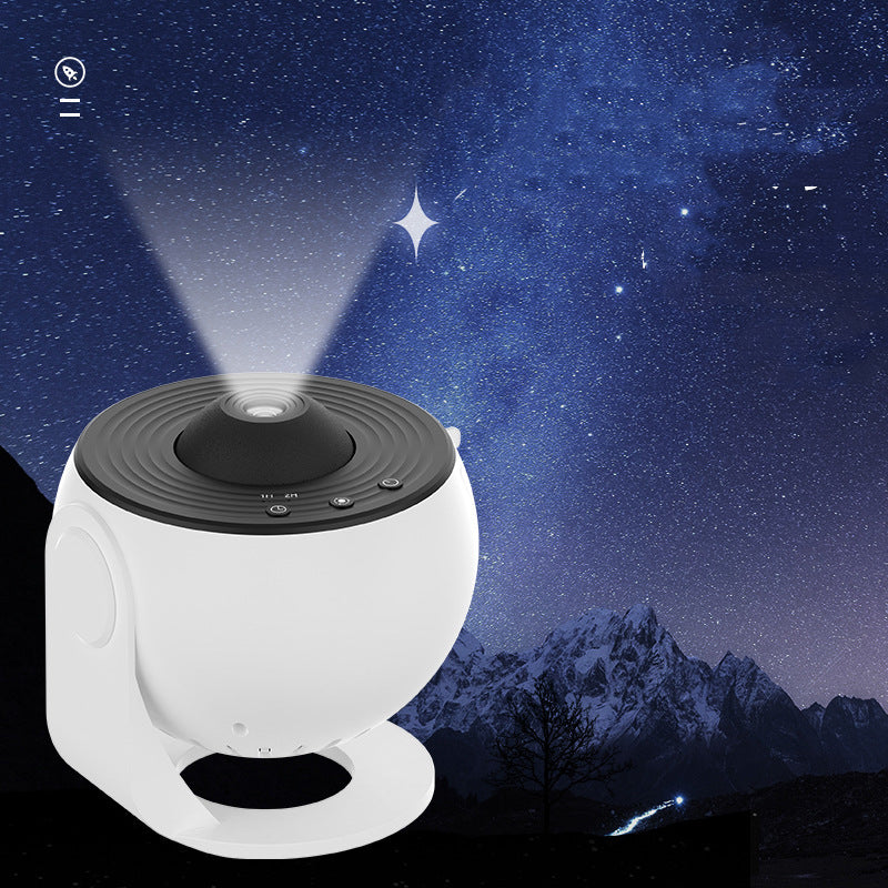 360° Rotating Galaxy Starry Sky Projector
