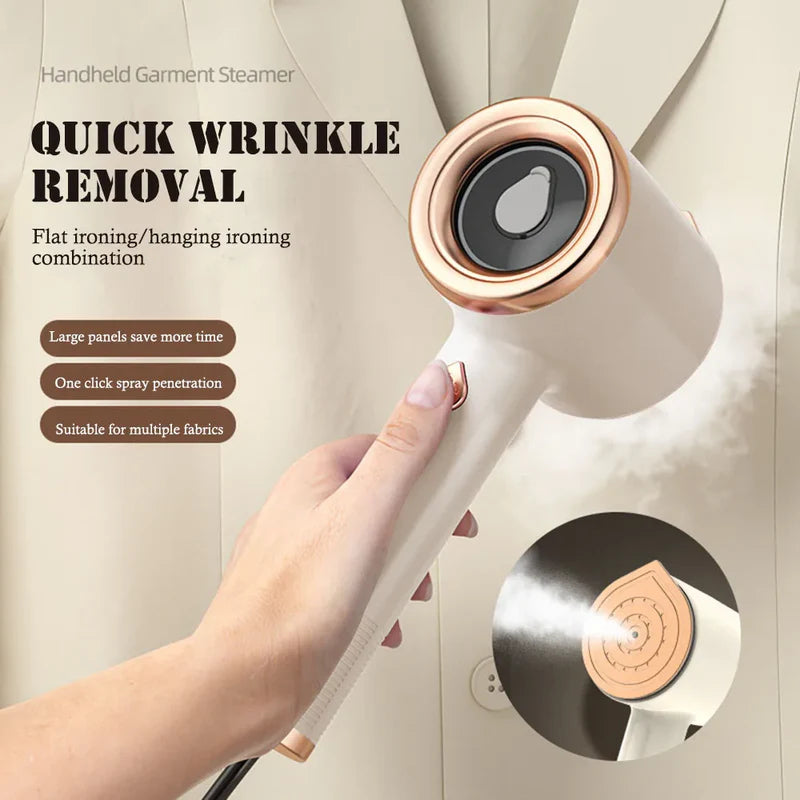 Mini Portable Handheld Garment Steamer - Travel Ready